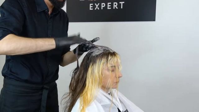 Окрашивание Placement на красителе Wella