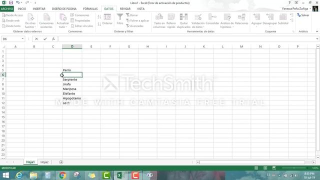 Video tutorial Manejo de herramientas Microsoft Office 2016 Excel смотреть онлайн