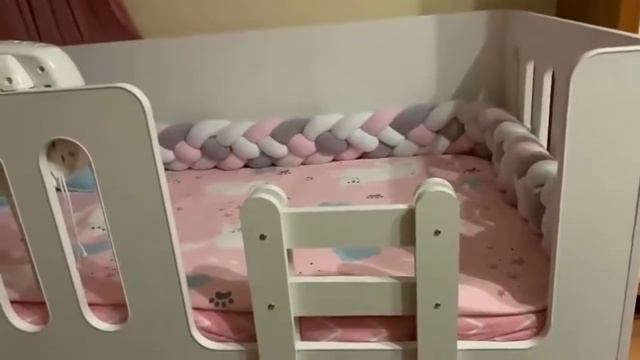 Видеоотзыв о кровати низкой Фанки Домик Сказка ДС-10/1 без ящика смотреть онлайн