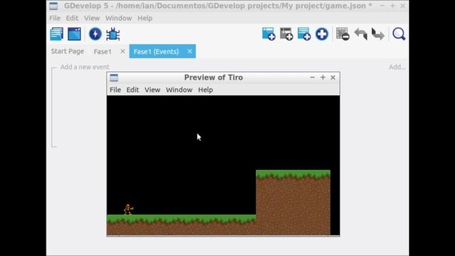 Criar Jogo de Tiro e Plataforma na GDevelop 5 - Parte 1 - Movimentação e Animações смотреть онлайн
