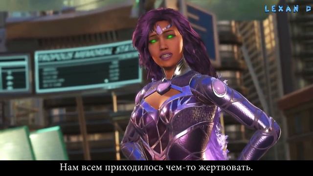 Injustice 2 - Чёрная Канарейка против Старфаер - Intros & Clashes (rus) смотреть онлайн