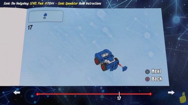 Lego Dimensions: Sonic Speedster / Build Instructions (Sonic the Hedgehog LEVEL Pack #71244) - HTG