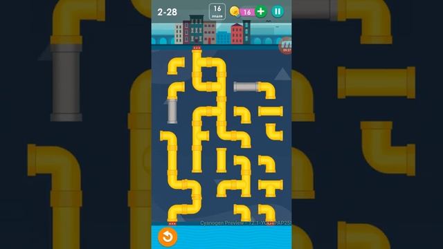 Умные головоломки: трубы 22-29 сложность Нормально смотреть онлайн