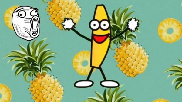 Я - БАНАН, Я Я банан, БАНАН, БАНАН, ЧИщу банан -10 часов