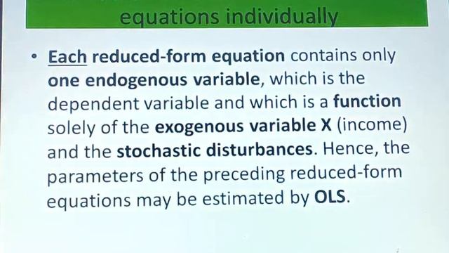 Indirect Least Squares Method смотреть онлайн