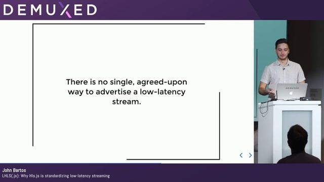 John Bartos - LHLS(.js): Why Hls.js is standardizing low-latency streaming смотреть онлайн