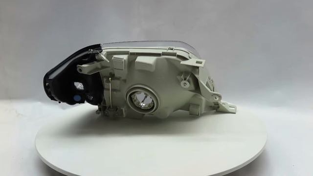 CrazyTheGod LAND CRUISER PRADO FJ90 MK2 1996-2003 SUV Crystal Headlight Headlamp Black For TOYOTA