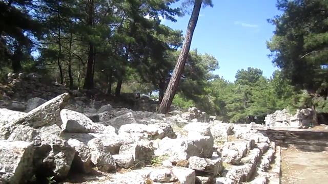 Турция . Античный город Фаселис . смотреть онлайн