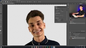 Как Сделать ПРОЗРАЧНЫЙ ФОН в Фотошопе. БЫСТРЫЙ СПОСОБ