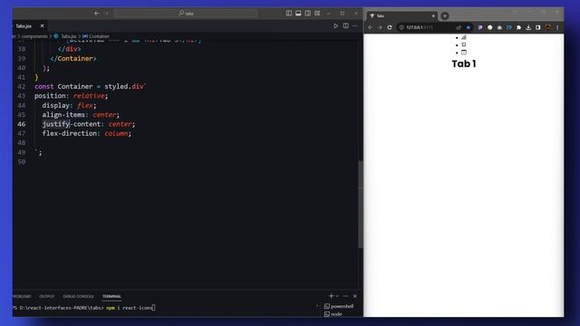 Tabs(pestañas) animadas con ⚛️REACT смотреть онлайн
