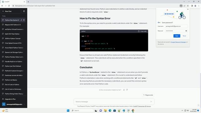 python program syntax error on else смотреть онлайн