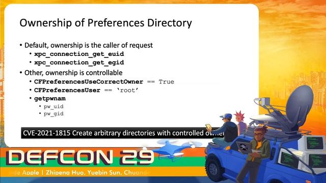DEF CON 29 - Zhipeng Huo, Yuebin Sun, Chuanda Ding - Reveal and Exploit IPC Logic Bugs in Apple смотреть онлайн