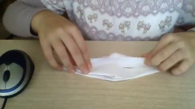 Оригами - журавлик счастья;) смотреть онлайн