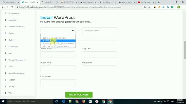 Cloud Hosting C-Panel | Install WordPress | Best and Cheap Cloud Hosting for your Blog смотреть онлайн