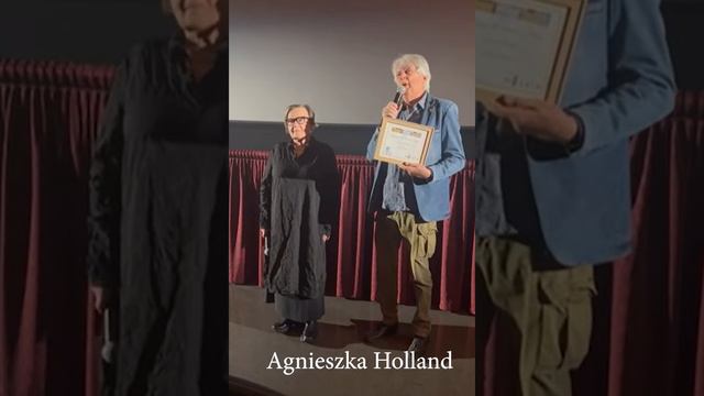 Agnieszka Holland Accepting 2024 MOZAIK Bridging the Borders Award @ Palm Springs IFF смотреть онлайн