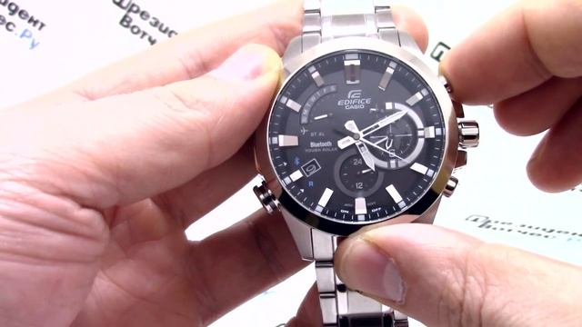 Часы Casio Edifice EQB-510D-1A [EQB-510D-1AER] - видео обзор от PresidentWatches.Ru