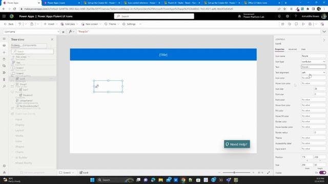 How to use Fluent UI Icons and Action Button in Power Apps смотреть онлайн