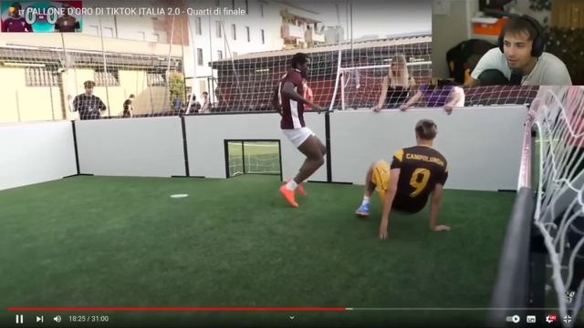 BLUR REACTION PALLONE D'ORO DI TIK TOK 2.0 Quarti di finale!! смотреть онлайн