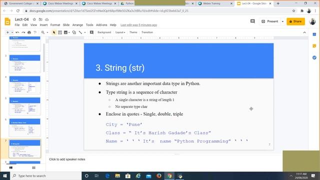 Python Tutorials for Beginners | Standard Data Types in Python- Numeric and String смотреть онлайн