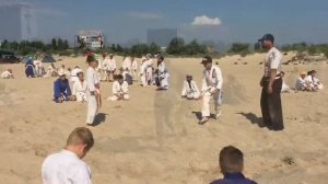 Соревнования среди детей в лагере Бушинкан