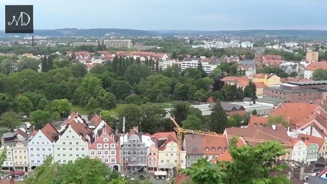 Германия. Бавария. г. Ландсхут (Landshut) смотреть онлайн