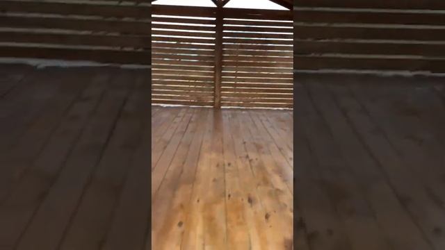 беседка 4×4 с мягкой кровлей