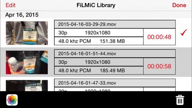 How to export Filmic Pro files to your Photos App on iPhone/iPad смотреть онлайн