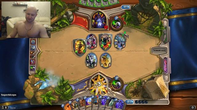 Я случайно победил PRO игрока в Нearthstone! Джайна VS HandLock смотреть онлайн