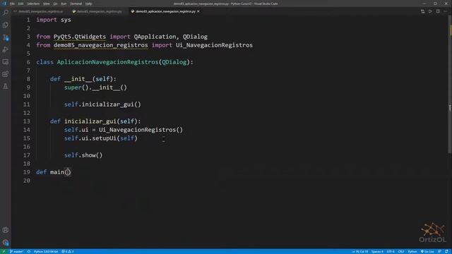 Python Curso V2: 545 2/4 Interfaz Gráfica de Usuario (GUI) para Navegar los Registros de una Tabla смотреть онлайн