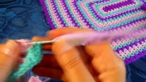 Коврик прямоугольный.Куда применить остатки пряжи.Вязание крючком.Crochet And Knitting