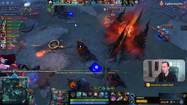 SPIRIT vs EG — International 2023 Dota 2 смотреть онлайн