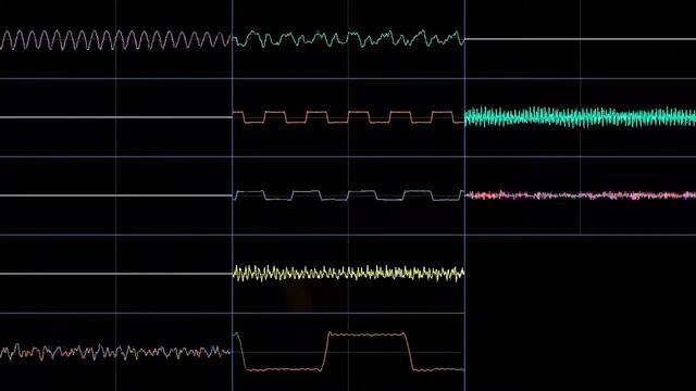 PMD1 Ending Credits Oscilloscope view смотреть онлайн