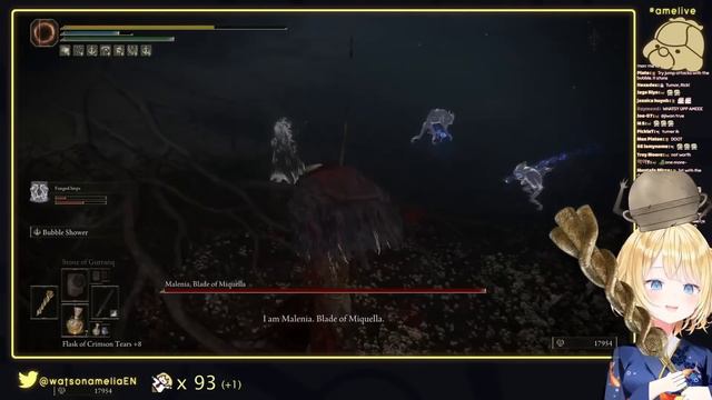 Amelia Watson vs Malenia [Elden Ring] смотреть онлайн