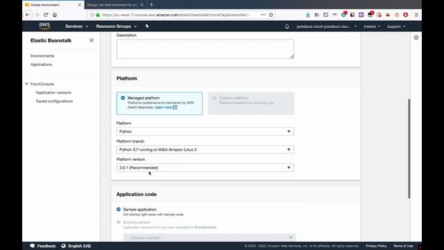 Deploy a secured Django3 application on AWS Elastic Beanstalk with Amazon Linux 2 & Python3.7 смотреть онлайн