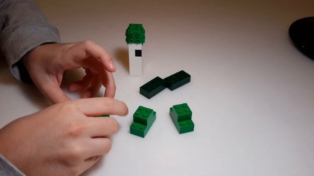 как собрать дерево майнкрафт из ЛЕГО смотреть онлайн