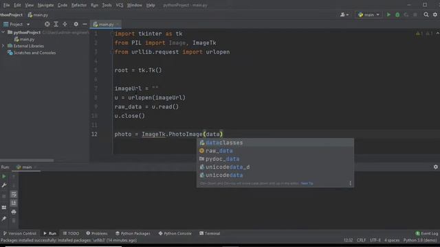 How to Load an Image from an URL at TKinter Python 2022 смотреть онлайн
