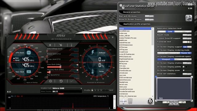 How To Overclock Nvidia Geforce 940M Gpu With MSI Afterburner N Overview Of MSI Afterburner