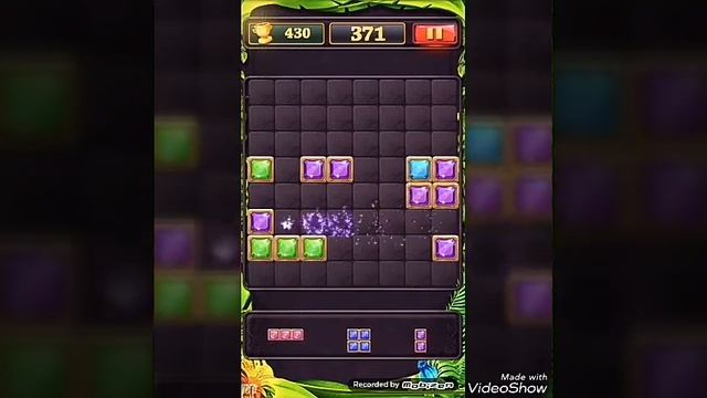 Block Puzzle Jewel Game! Personal Points Record! смотреть онлайн