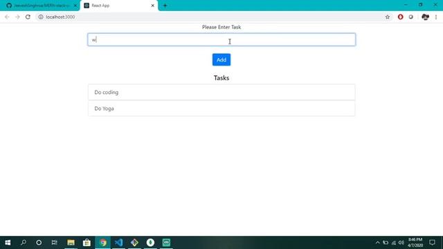 Simple react application using node js, express js and mongoDB | MERN stack application смотреть онлайн