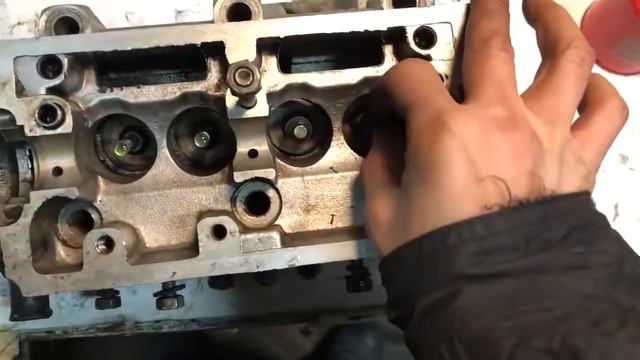 Головка блока двигателя ока. Сборка и установка смотреть онлайн