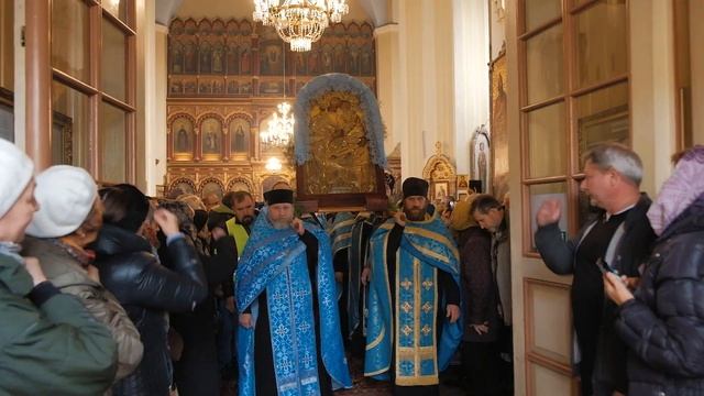 Чудотворная Сурдегская икона Божией Матери в Вильнюсе! Встреча, Литургия и крестный ход смотреть онлайн