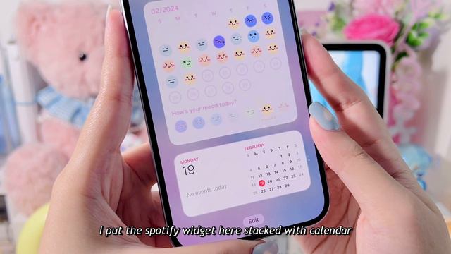 iPhone 15 Plus (blue) UNBOXING cute & aesthetic  setup, iOS customization, accessories ft CASEBANG смотреть онлайн