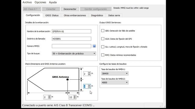 Configuración de AIS Clase B Em-Trak B-100 #TecnologíaMarítima смотреть онлайн