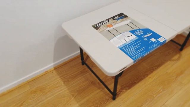 Lifetime 1.22 adjustable leg fold in half table смотреть онлайн