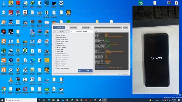 Vivo y20g unlock, frp remove with free tool/Garuda java tool. смотреть онлайн