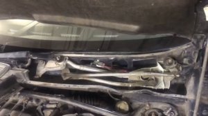 ?Ремонт привода щёток лобового стекла Митсубиси Аутлендер.