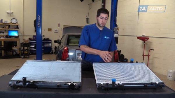 How to Replace Radiator 04-06 Cadillac CTS