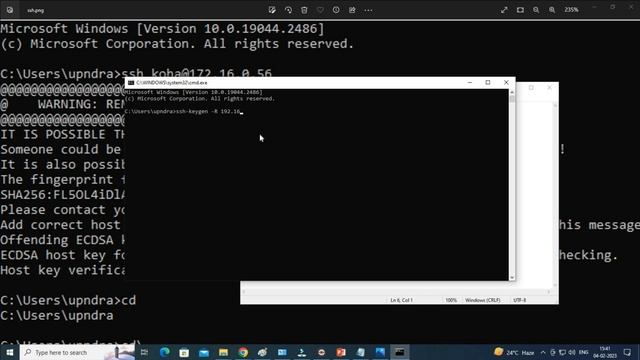 Remote Host Identification Has Changed in SSH #ssh #error смотреть онлайн