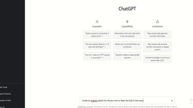 How to write code with chat gpt for the Arduino Pro Mini смотреть онлайн