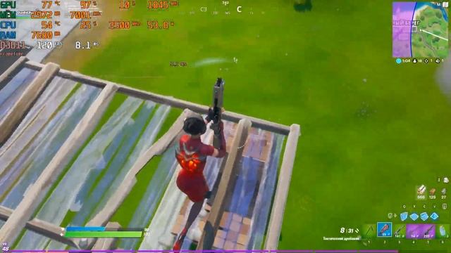 Fortnite GTX 1660 Super + Ryzen 7 2700 Ultra Settings 2020 смотреть онлайн